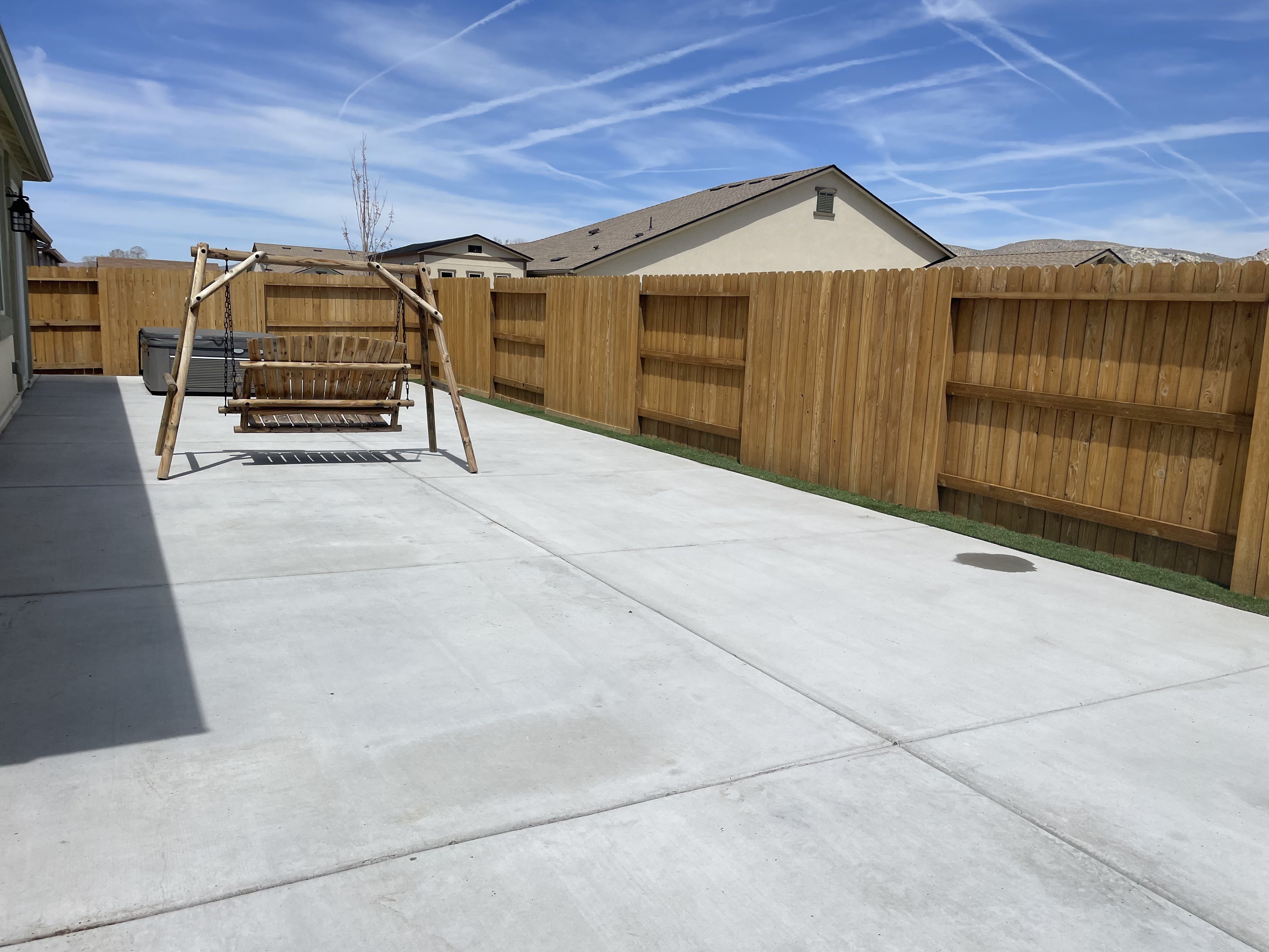 Fence Restoration and Concrete Cleaning in Carson City, NV